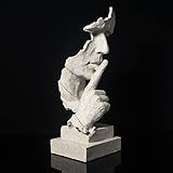 fazhongfa Ponder Statue-Silence is Gold Abstrakte Kunst Statue Modern Home Ornament...