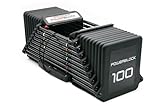 PowerBlock Pro 100 verstellbare Hantel, verkauft als Einzeleinheit, 2,3–45,4...