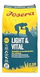 JOSERA Light & Vital (1 x 12,5 kg) | Adult | Premium Trockenfutter für ausgewachsene...