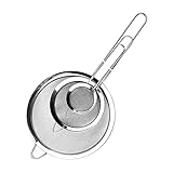 Avesteir 3 Stück Sieb Set 19/25/37 cm, Küchensieb Edelstahl, Poliert Metall...