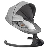 MoMi KENANI Babywippe für Kinder bis 9 kg, klappbar, mit Fernbedienung & Bluetooth zum...