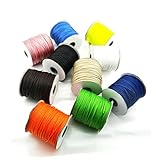 Tofficu 1 Rolle 160 Polyesterfaden bastelzeug Craft Ropes armbinde handsfull bastelkordel...