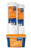 Erfurt KlimaTec Thermovlies Premium Tapete - 2 Rollen 15m² + Kleber