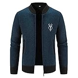 Generisch 2025 Männliche - Winterreißverschluss-beiläufige Stehkragen-Lange...