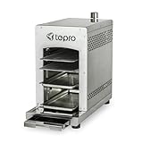 tepro Steakgrill Toronto, Keramikgrill-Infrarot Brenner / Gasgrill mit 3 kW Leistung, max....