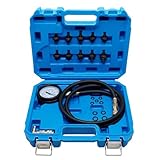 CCLIFE Öldruckmessgerät KFZ Öldruckmanometer Öldruck Prüfgerät Tester Prüfer...