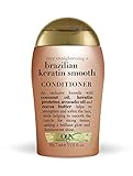 OGX Brazilian Keratin Smooth Conditioner (88 ml), glättende Haarspülung mit...