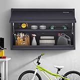 VEVOR Werkstatt Wandschrank 77 x 31,8 x 50 cm Hängeschrank 108 kg Gesamtkapazität (2...