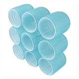 PARSA Beauty selbsthaftende Lockenwickler (⌀ 57 mm/Hellblau / 9 Stück) –...