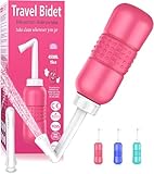 Podusche Bidet 450 ml - Bidet Handbrause mit 2 Düsen für Analdusche, Vaginal Dusche...