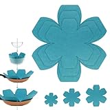 6 Stück Pfannenschutz, Pfannenschoner Filz Stapelschutz 3 Verschiedene Größen...