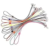 WENKA 12 STÜCKE Elastisches Maskenband, Sicherheitshaken aus Zinklegierung, elastisches...