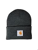 Carhartt Herren Acrylic Watch Hat Mütze, One Size, Grau