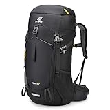 SKYSPER Wanderrucksack 30L Trekkingrucksack mit Rückenbelüftung und...