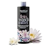 Jean & Len Farb- und Faserschonendes Feinwaschmittel Wasserlilie & Jasmin, für...
