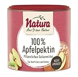 Natura 100% Apfelpektin – 200g – Pflanzliches Geliermittel ohne Zucker aus reinem...