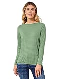 Cecil Damen B318613 Langarmshirt, salvia Green Melange, L