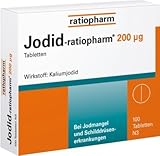 Jodid-ratiopharm 200 μg Tabletten – Zur Vorbeugung und Behandlung von Jodmangel und...