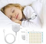 Bettnässalarm für Jungen & Mädchen: USB-aufladbar, mit Musikoption, Vibrationsalarm und...