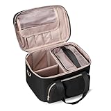 Prokva Makeup Tasche Reisetasche mit 2 einzelnen Kosmetiktaschen, großer Makeup...