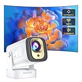 Mini Beamer Salange,4K Unterstützung 1080P Autofokus Projektor,Projektor Tragbarer mit...