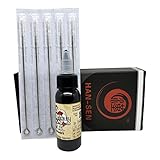 1 x REACH-konforme deutsche Tattoofarbe Schwarz 30 ml von Sailor Jerry und 5 Stück...