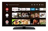 Telefunken Android TV 40 Zoll Fernseher (Full HD Smart TV, HDR, Triple-Tuner, Bluetooth)...