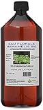 Hamamelis BIO Blütenwasser 1 Liter Flasche.