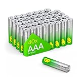 GP Batterien AAA 1,5V Super Alkaline Longlife mit Neuer G-TECH Technologie |...