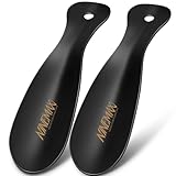 NINEMAX SchuhlöFfel Klein Metall,19cm Mini Schuhanzieher Stabil,Reise...