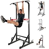 ISE Power Tower Power Town, Multifunktionale Kraftstation mit klappbarer Hantelbank,...