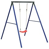 Kangmusi Schaukel-Set mit Schaukelsitz, Blau 3283578