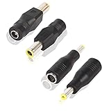 PNGKNYOCN DC-Netzsteckeradapter, 2 Stück DC 8 mm Stecker auf DC 5,5 mm x 2,1 mm Buchse...