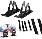 Schneescooter, Schneeski-Set für Laufräder, Winter-Schneeschlitten-Zubehör,...