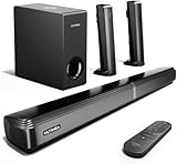 ULTIMEA 4.1-Kanal Soundbar für TV Geräte mit Subwoofer, VoiceMX, APP, Teilbare...