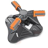 Brandson - Rasensprenger 360 Grad Kreisregner - Garten Sprinkler 3/4 Zoll- Rotierender...