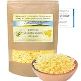 ActiveTimeLife® Bienenwachs Pastillen Bio gelb | Premium | 100 g ideal für...