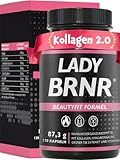 LADY BRNR - BeautyFit Stoffwechsel Formel mit Vitamin B6, Bindegewebe mit...