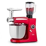 Klarstein Küchenmaschine, Universalküchenmaschinen, 3-in-1 Küchenmaschinen,...