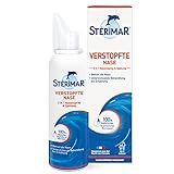 Stérimar Verstopfte Nase – 2 in 1 natürliches Meerwasser-Nasenspray und Spülung für...