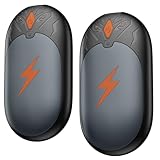 Handwärmer Elektrisch 2 Pack, Ultraleicht Taschenwärmer Wiederaufladbar, Tragbare...