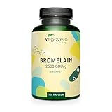 Bromelain hochdosiert | bis zu 1300 mg am Tag | (3250 F.I.P - 1625 Gdu) pro...