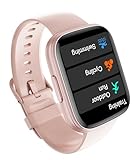 Csasan Smartwatch, 4,9 cm Touch-Smartwatches, IP68 wasserdichte Fitnessuhr, kompatibel mit...