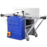 Abricht- & Dickenhobel, Hobelmaschine (1500 W, 8000 min-1 Hobelwellendrehzahl, 204 mm...