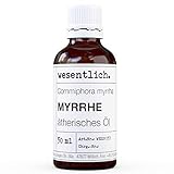 wesentlich. Myrrhe Öl - ätherisches Öl - 100% naturrein (Glasflasche) - u.a. für...