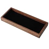 aufodara Stiftablage Holz Stiftschale Münztablett Schreibtischablage Briefpapier...