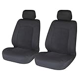 Sakura SS5401 Vordersitzbezüge für Auto und Transporter, Hampton, 1 Paar, Schwarz,...