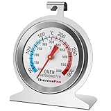 ThermoPro Backofenthermometer Analog Ofenthermometer aus Edelstahl Kochthermometer für...