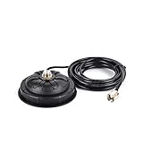 UAYESOK So239 Funkantenne Magnethalterung, Radio Antenne Magnetfuss Magnetfuß...