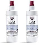 INEOS - Desinfektion-Spray 2in1 - Desinfektionsreiniger auf Alkoholbasis - Hände- &...